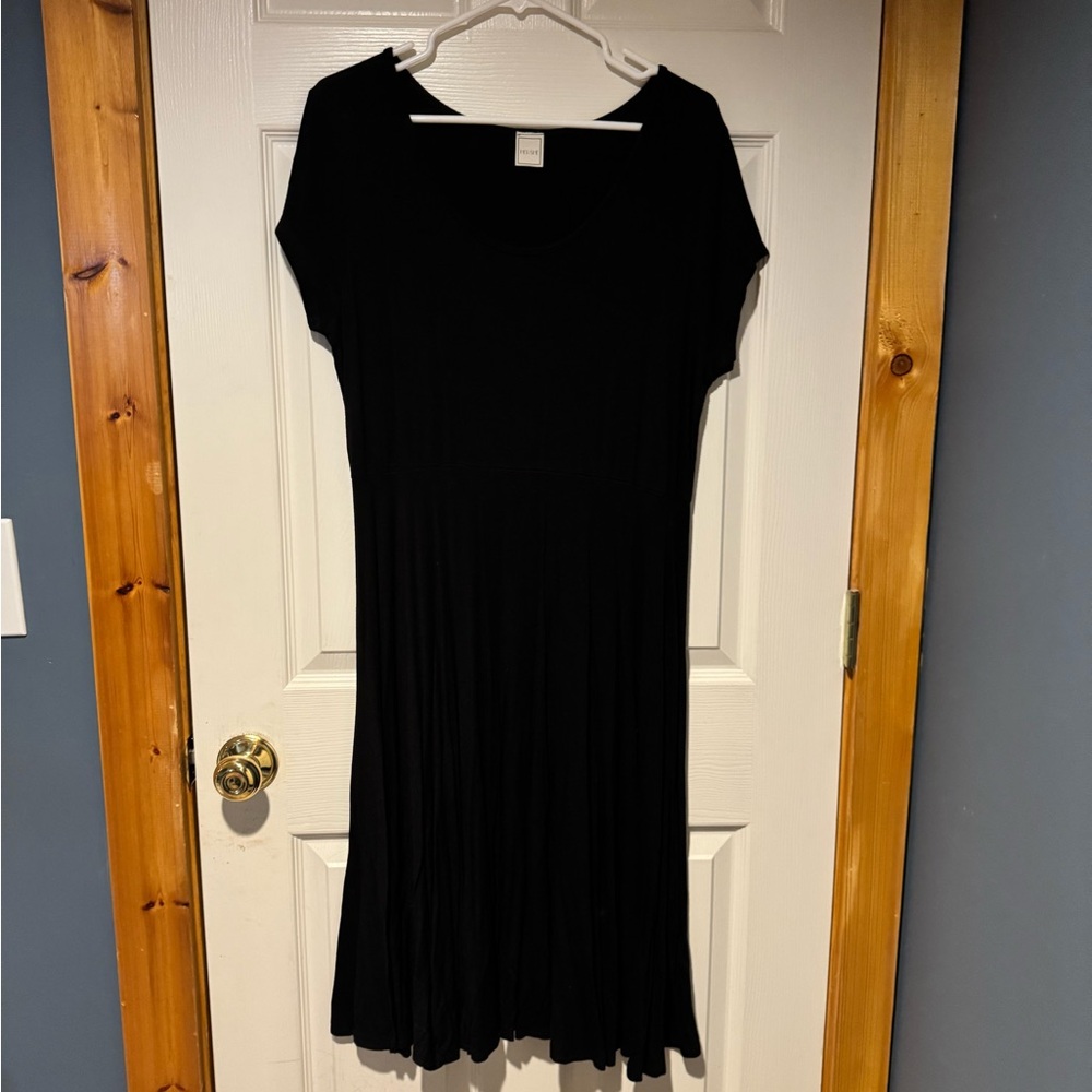 Herschel Supply Company Classic Black Midi Dress